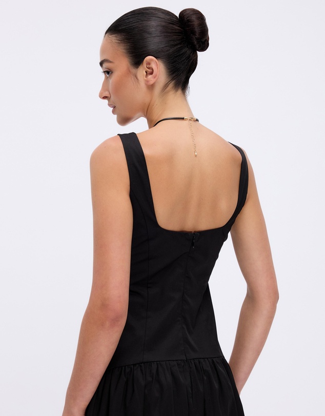 Minima Esenciales - Zuri Cotton Midi Dress