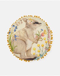 Linen House Kids - Wilma Wallaby Filled Round Cushion