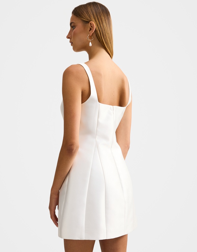 Forever New - Kaitlyn Structured Satin Mini Dress