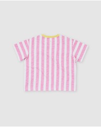 Goldie + Ace - Flick Flack Stripe Tee - Babies-Kids