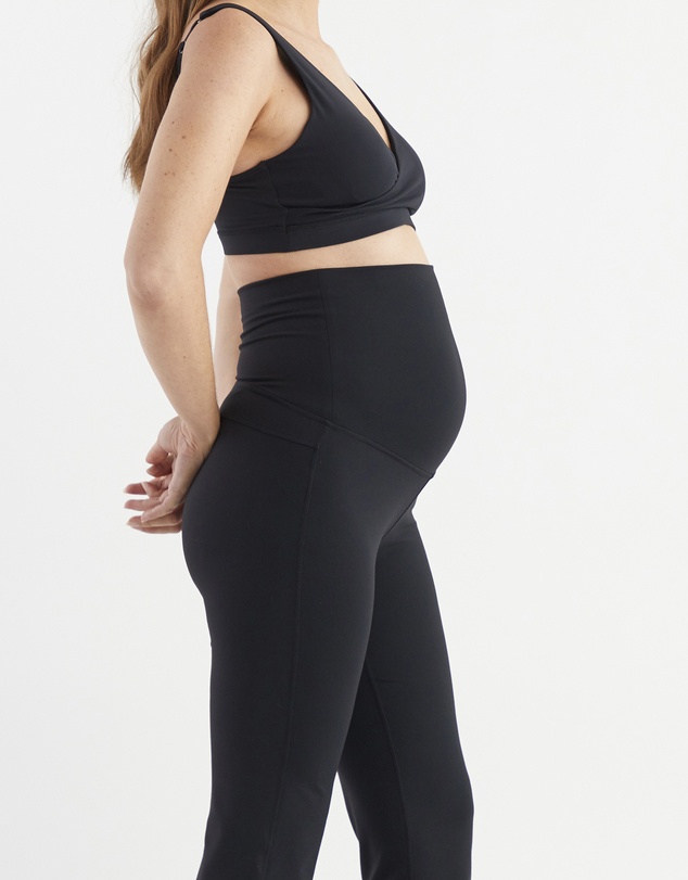 Soon Maternity - Straight Flare Overbelly Leggings
