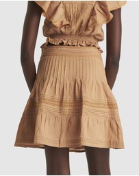 Zerafima - Prairie Lace Short Skirt