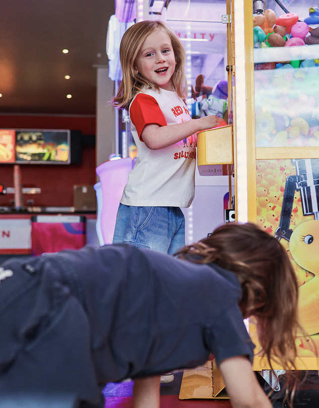 Rock Your Kid - Milo Tee in Fiery Red