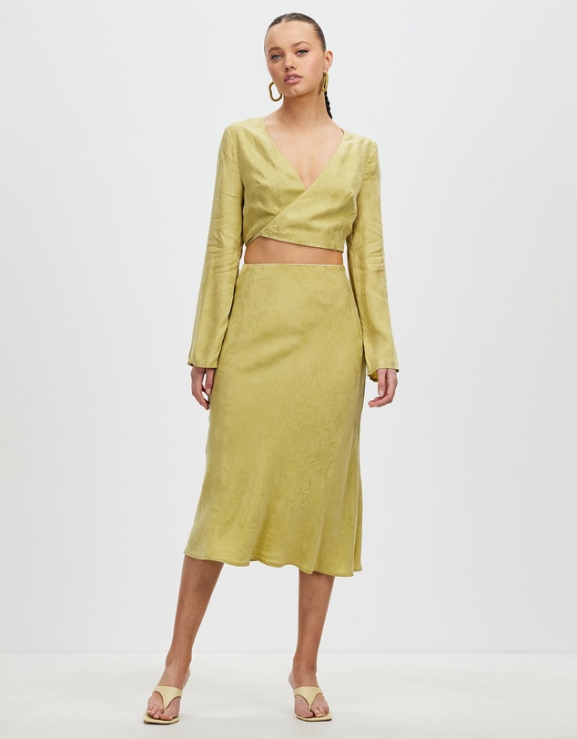Third Form - Paisley Wrap Blouse