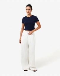 Forcast - Amy Cropped Baby Tee