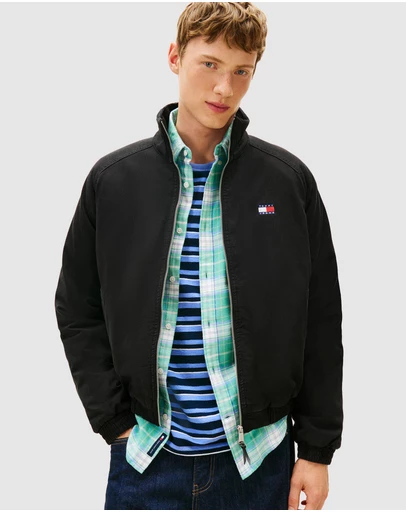 Tommy Jeans - Cotton Twill Padded Jacket
