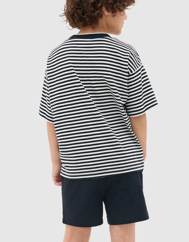 Seed Heritage - Core Stripe Logo Tee
