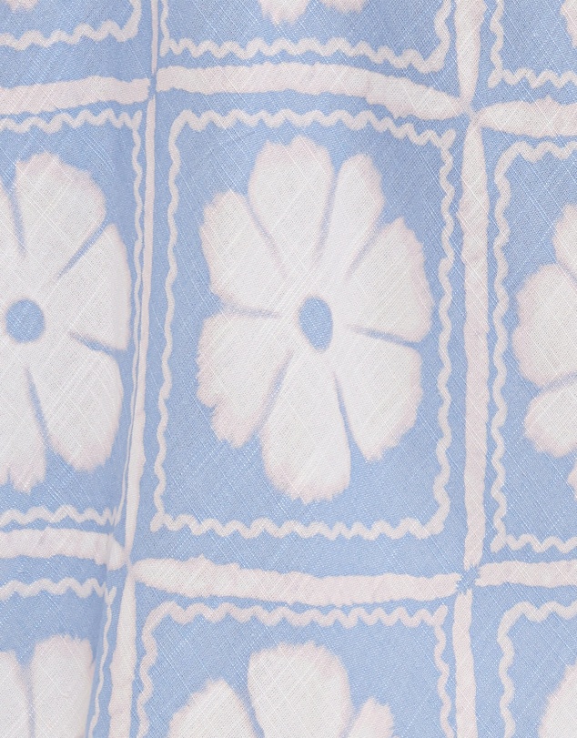 Petal & Pup - Willow Maxi Skirt - Blue Floral