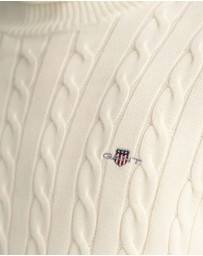 Gant - Cotton Cable Turtleneck Knit