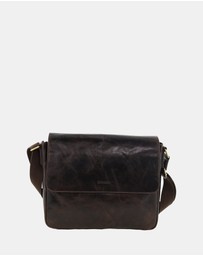 Pierre Cardin - Pierre Cardin Men's Leather Classic Messenger/Computer Bag