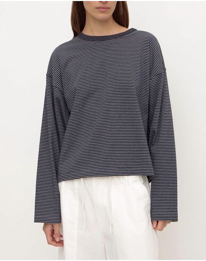 True Navy & White