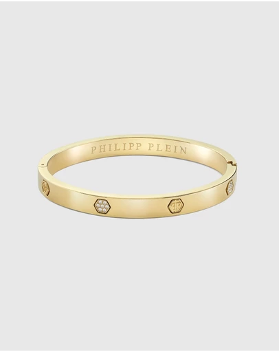 Philipp Plein - PLEIN CUFF Gold-Tone Bracelet