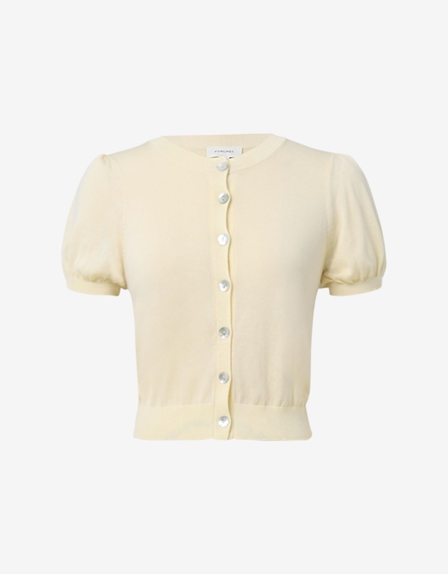 Forcast - Cindy Puff Sleeve Cardigan