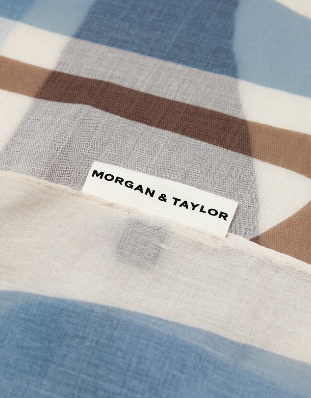 Morgan & Taylor - Aquata Beach Sarong in Blue