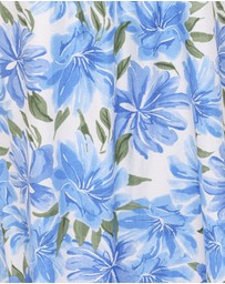 Petal & Pup - Amber Maxi Dress - Blue Floral