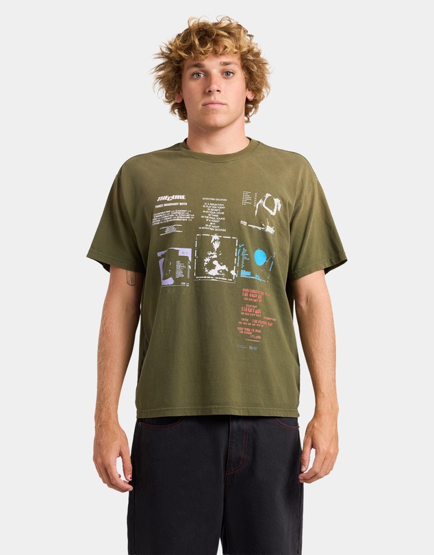 RVCA - Mens Back Cover 50 Years T-Shirt