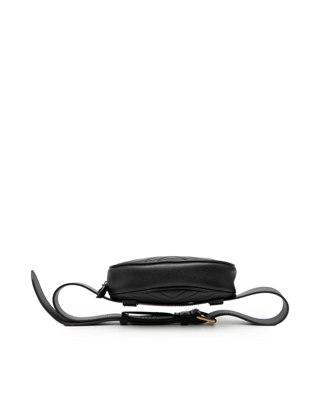 Pre-Loved by Azura Reborn - Pre-Loved GG Marmont Matelasse Leather Belt Bag