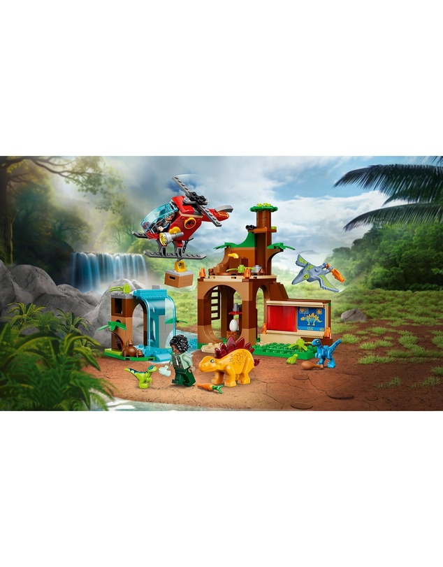 LEGO - 77981 Velociraptor, Stegosaurus & Pteranodon R