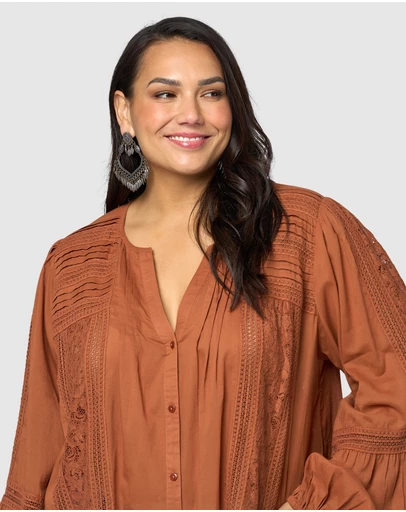 The Poetic Gypsy - Retrograde Peasant Blouse