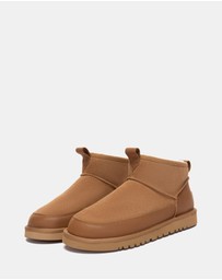 EVERAU - Australian Shepherd Ugg Fyrell Cow Suede Upper UGG Boots
