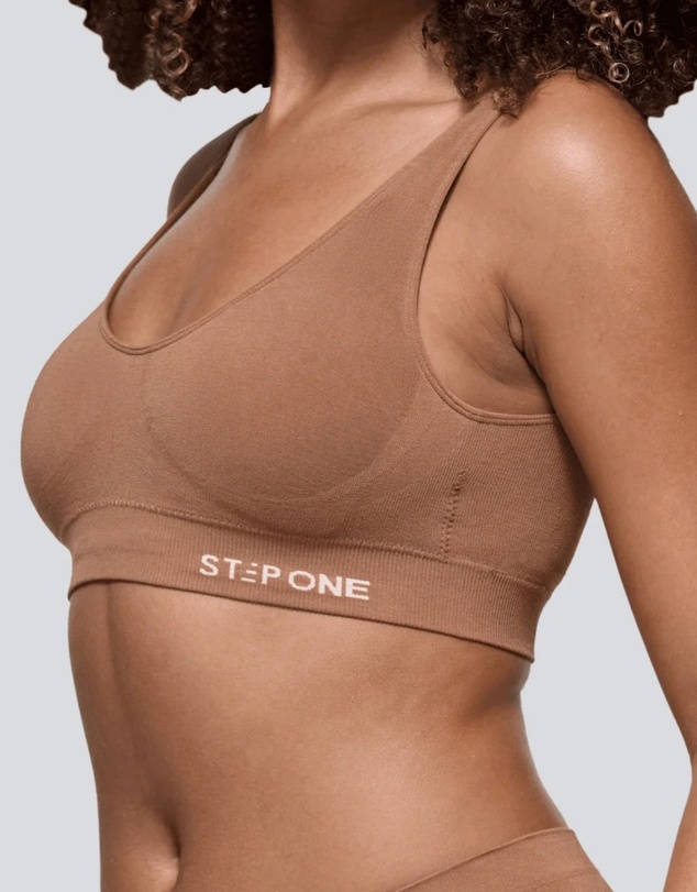 STEP ONE - Women's SmoothFit Padded Bra - Tan