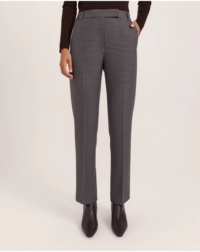 SABA - Jill Check Slim Leg Pant