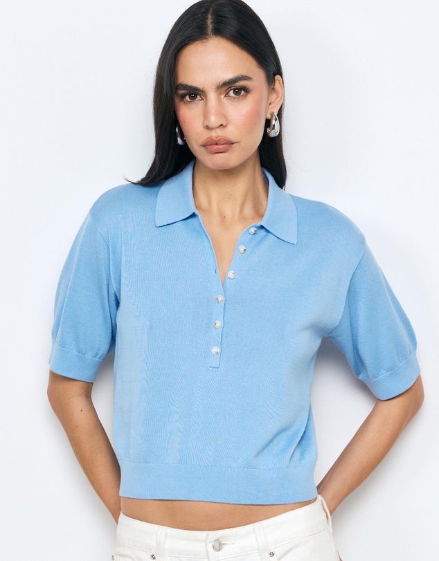 AERE - Abbey SS Knit Polo