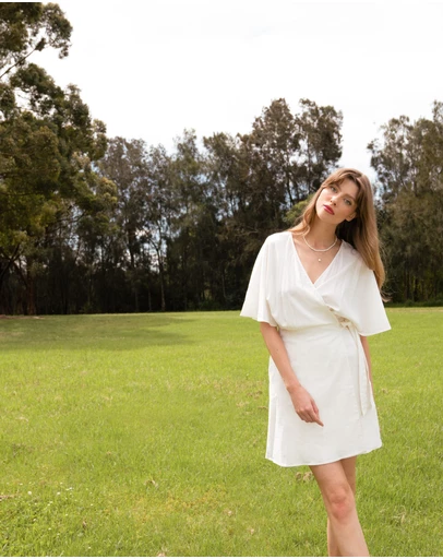 Forcast - Greenfield Tie Waist Dress