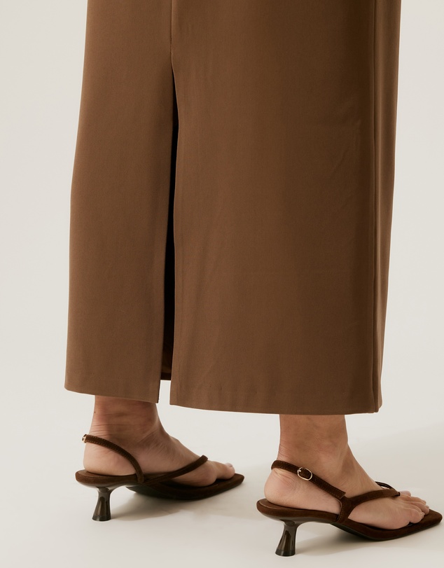 Tussah - Lucy Belted Column Maxi Skirt