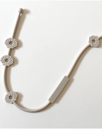 Bare The Label - Shell Silicone Attachment Strap