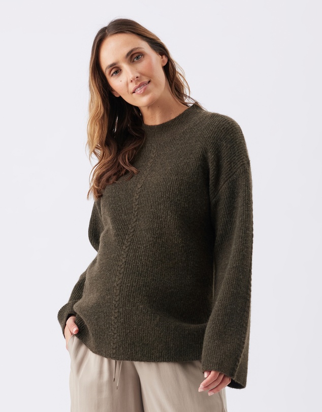 Ripe Maternity - Starci Cable Knit
