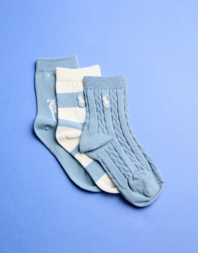 Polo Ralph Lauren - Candyshop Socks 3-Pack - Babies-Kids