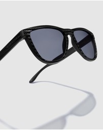 Hawkers Co - HAWKERS Polarized Dark Carbon One Raw Sunglasses for Men and Women UV400