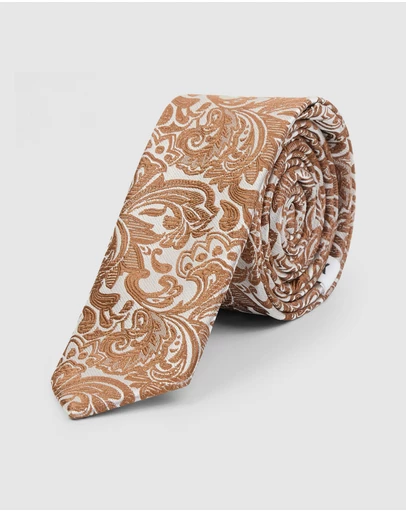 yd. - Kaly Floral 5 Cm Tie
