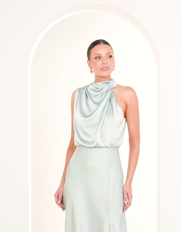 Pilgrim - Como High Neck Midi Dress