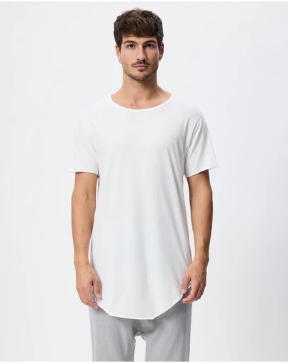 Surrounded By Ghosts - The Agrellite Curved Hem T-Shirt