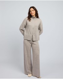 Huntly - Margot Cashmere Zip Jacket