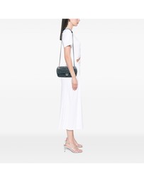 Pre-Loved by Azura Reborn - Pre-Loved Medium Embroidered Denim Camellia Flap
