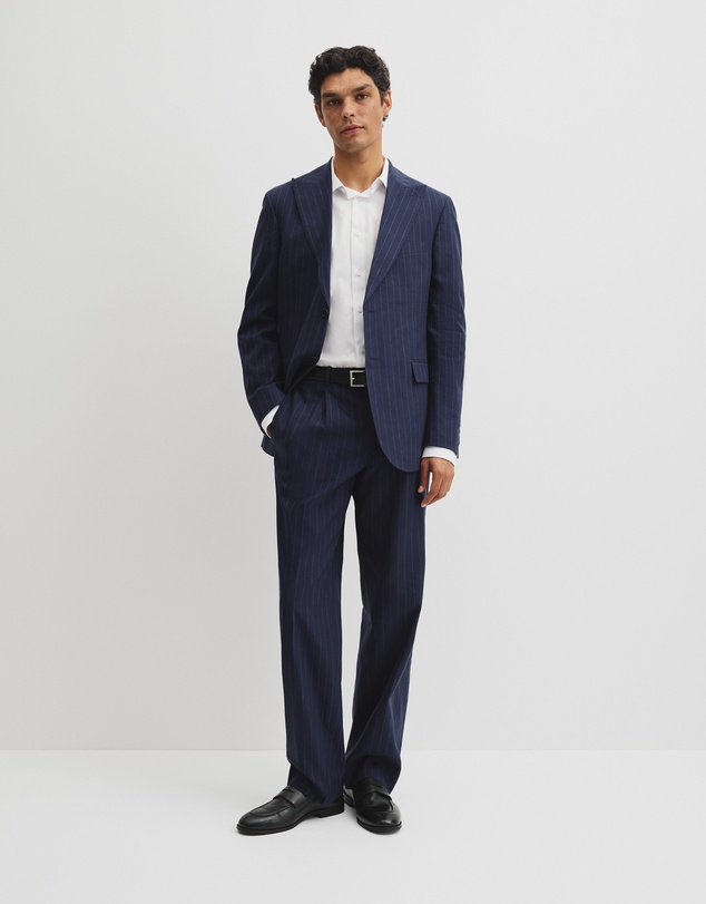 Country Road - Regular Fit Pinstripe Tailored Pant