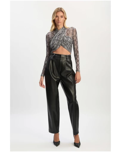 Bardot - Aliyah Printed Wrap Bodysuit
