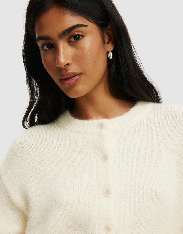 Cotton On - Luxe Dreamy Crew Cardigan