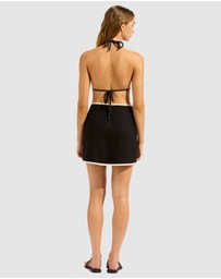 Seafolly - Beach Edit Bind Mini Wrap Skirt
