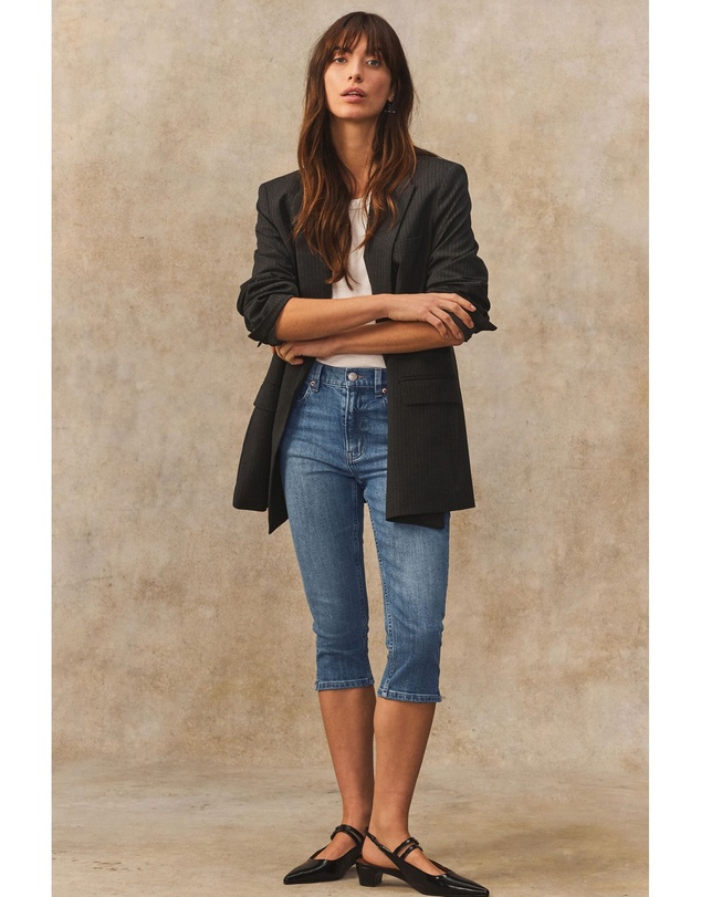 NEXT - Denim Capri Pedal Pusher Shorts