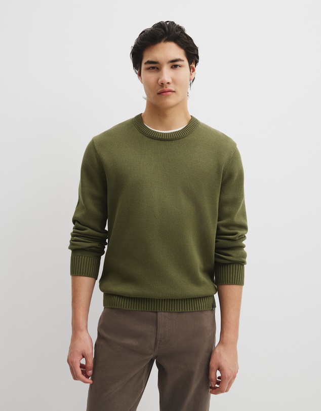 Country Road - Australian Good Earth Cotton Crew Neck Knit