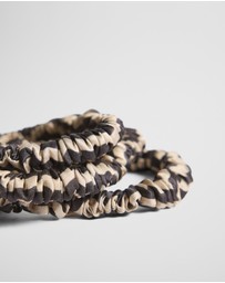 Country Road - Small Silk Scrunchie Pack Of 3