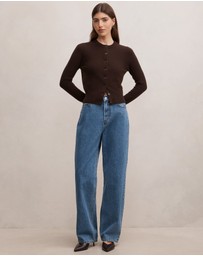 Forever New - Haisley Merino Blend Knitted Cardigan