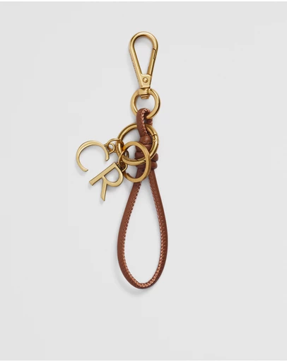 Country Road - Cr Letter Charm Keyring