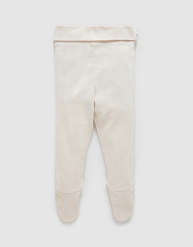 Purebaby - Ess Pointelle Legging-Babies