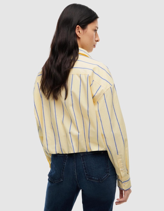 Tommy Jeans - Crop Gathered Script Shirt