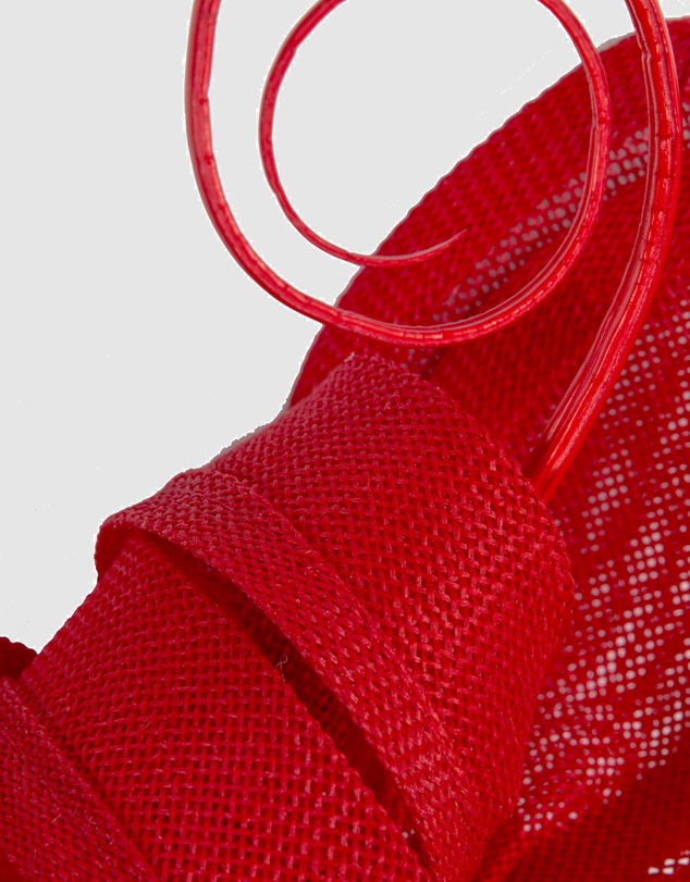 Max Alexander - Red Bow Fascinator